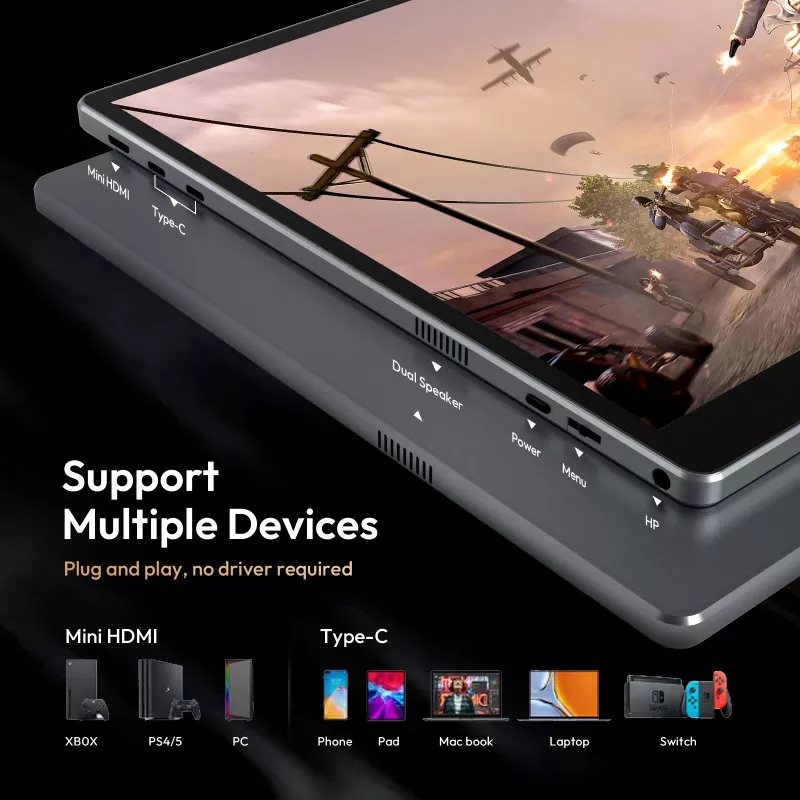 तपाईंले किन काम र यात्राको लागि 16 इन्च 1200P पोर्टेबल मनिटर छनौट गर्नुपर्छ?